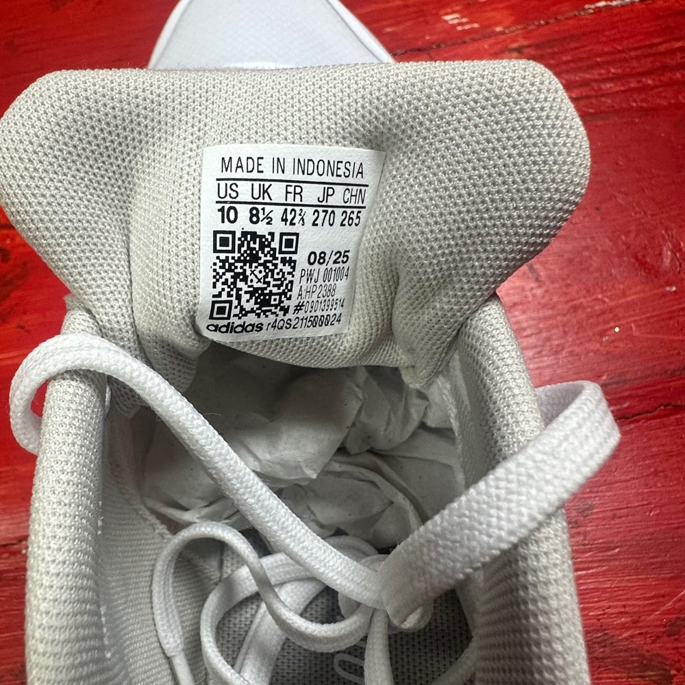 Adidas Duramo 10 Women Running Shoes White Size 10 HP2368 New‎ in box - Picture 11 of 14